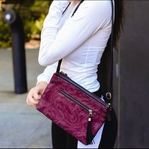 HHP handcrafted nylon netting crossbody